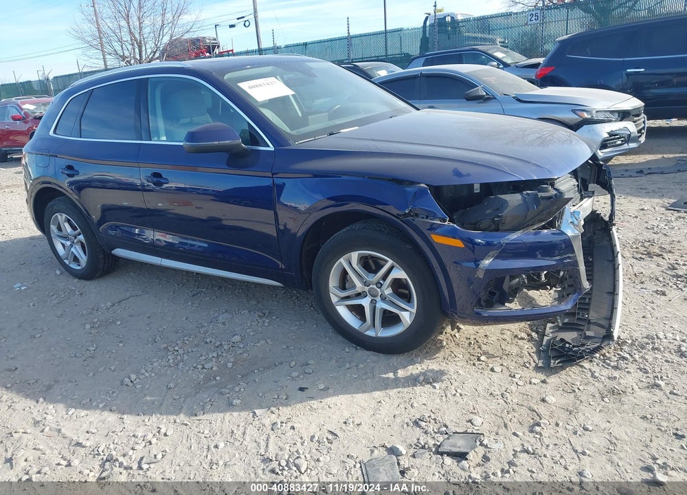 2019 AUDI Q5 45 PREMIUM VIN: WA1ANAFY1K2086221