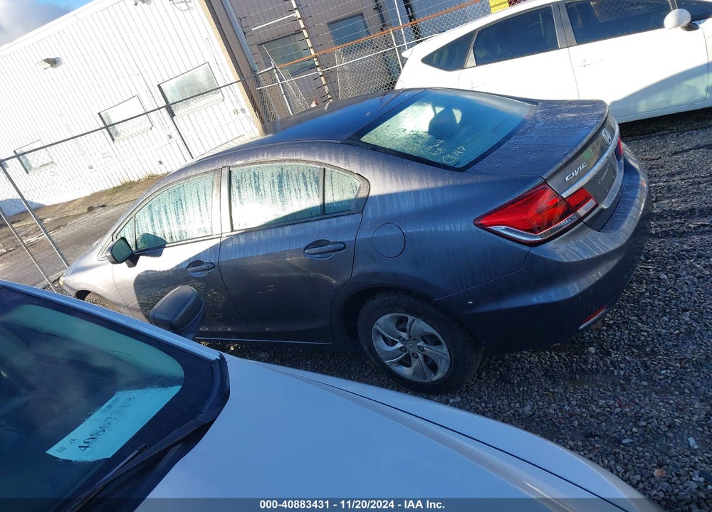 2014 HONDA CIVIC LX VIN: 19XFB2F51EE203383