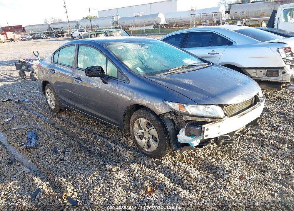 2014 HONDA CIVIC LX VIN: 19XFB2F51EE203383