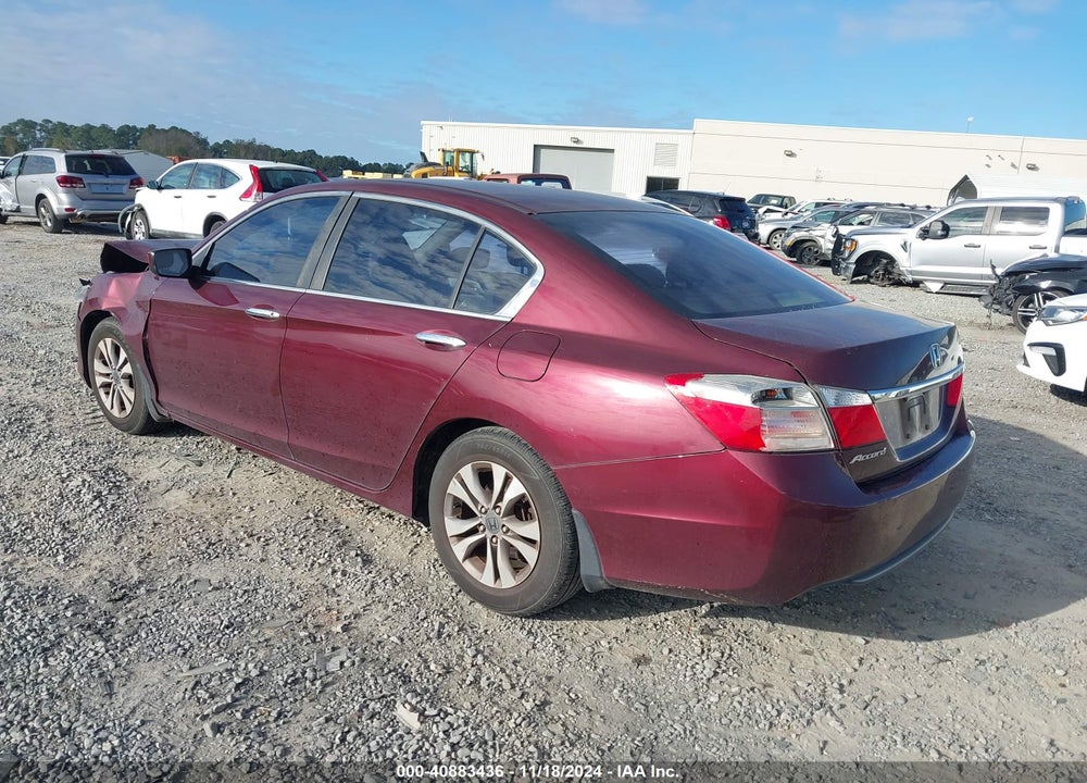 2014 HONDA ACCORD LX VIN: 1HGCR2F39EA267639