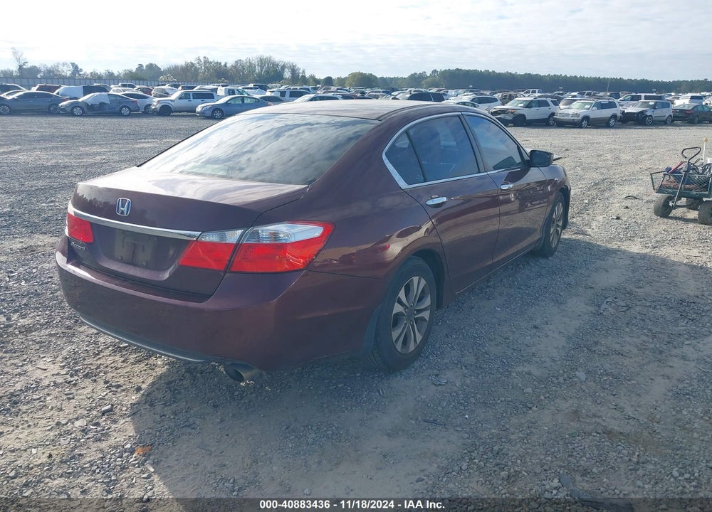 2014 HONDA ACCORD LX VIN: 1HGCR2F39EA267639