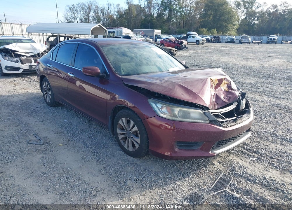 2014 HONDA ACCORD LX VIN: 1HGCR2F39EA267639