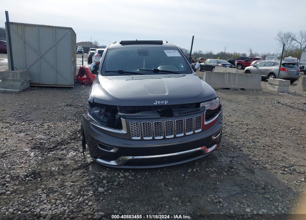 2014 JEEP GRAND CHEROKEE SUMMIT VIN: 1C4RJFJG0EC427509