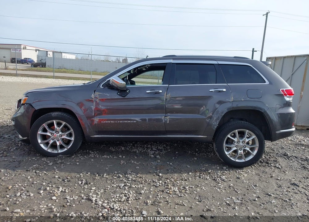 2014 JEEP GRAND CHEROKEE SUMMIT VIN: 1C4RJFJG0EC427509