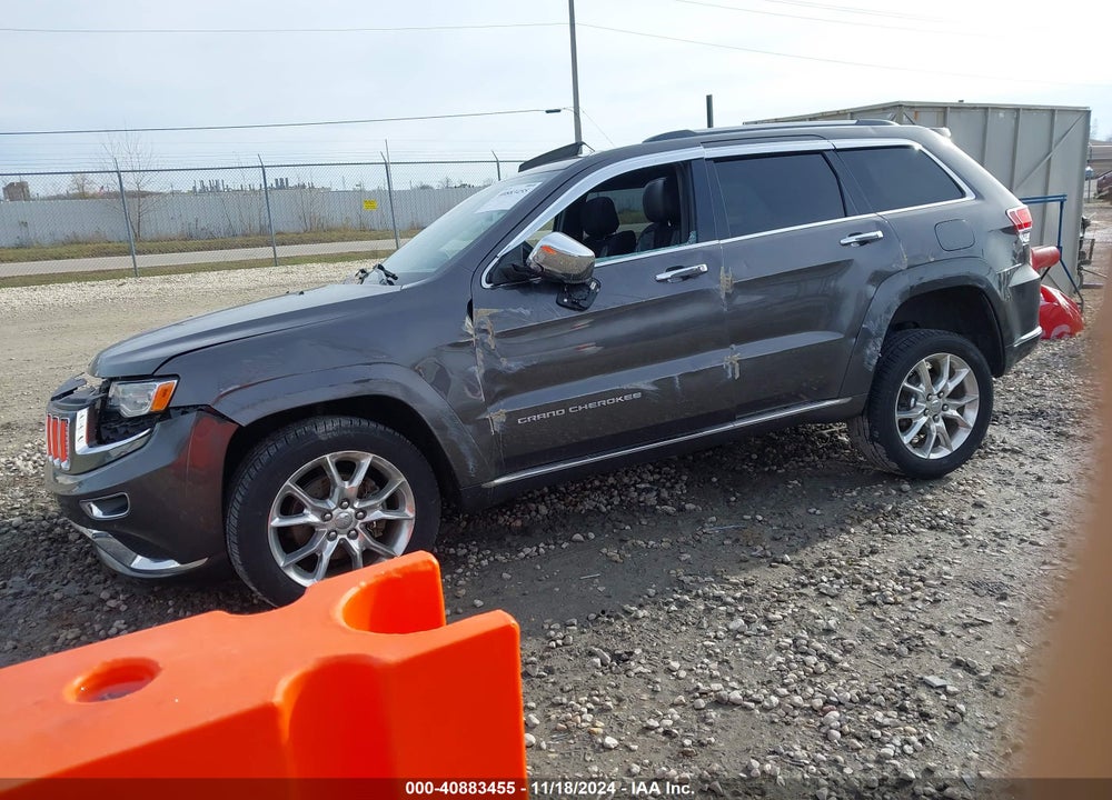 2014 JEEP GRAND CHEROKEE SUMMIT VIN: 1C4RJFJG0EC427509