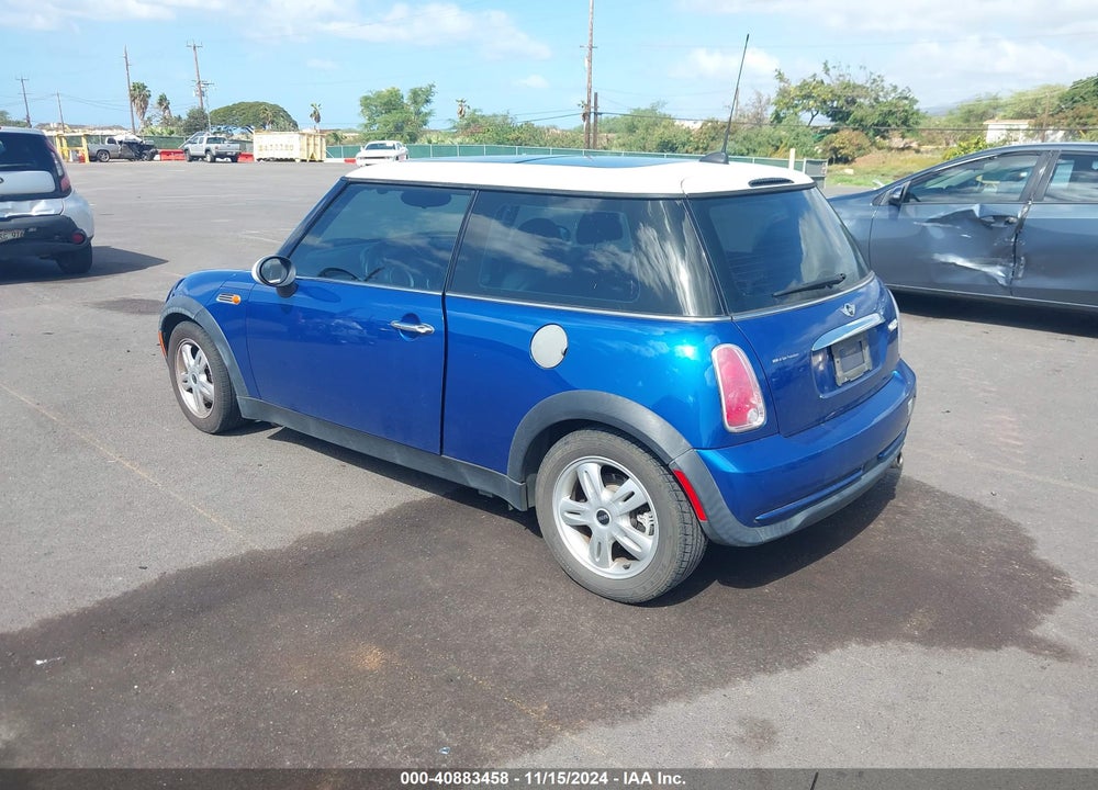 2006 MINI COOPER VIN: WMWRC33546TJ73578