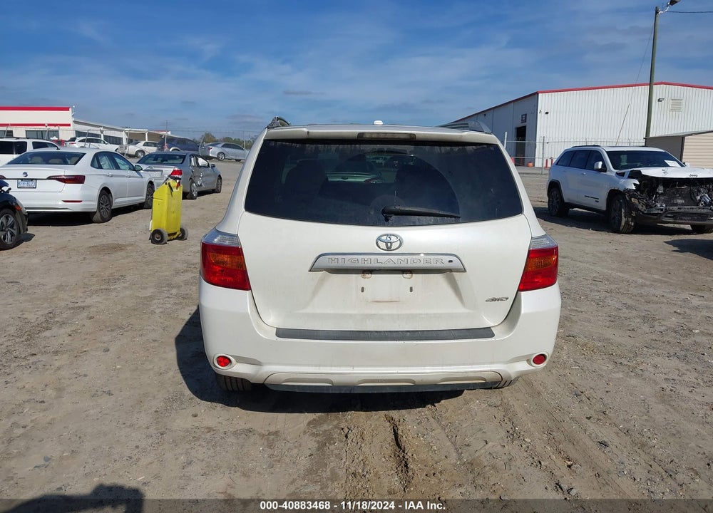 2010 TOYOTA HIGHLANDER LIMITED VIN: JTEDK3EHXA2152753