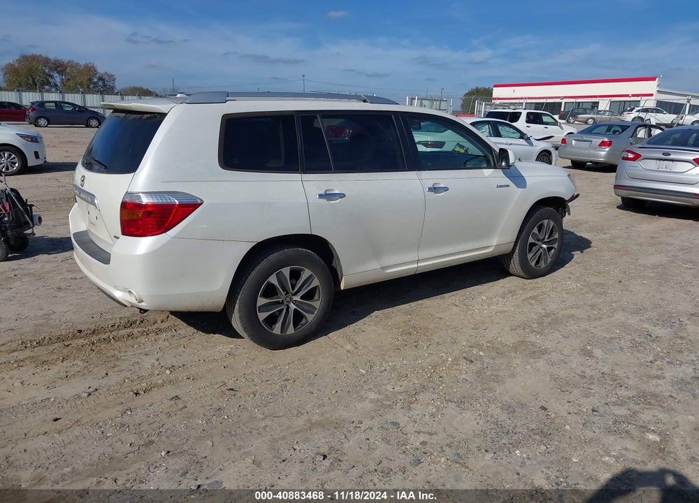 2010 TOYOTA HIGHLANDER LIMITED VIN: JTEDK3EHXA2152753