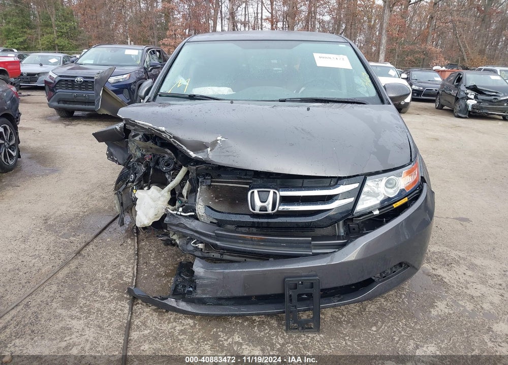 2016 HONDA ODYSSEY SE VIN: 5FNRL5H32GB030266