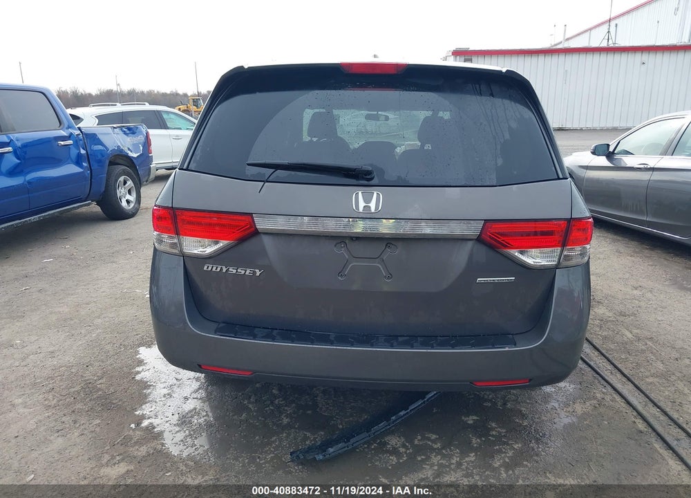 2016 HONDA ODYSSEY SE VIN: 5FNRL5H32GB030266