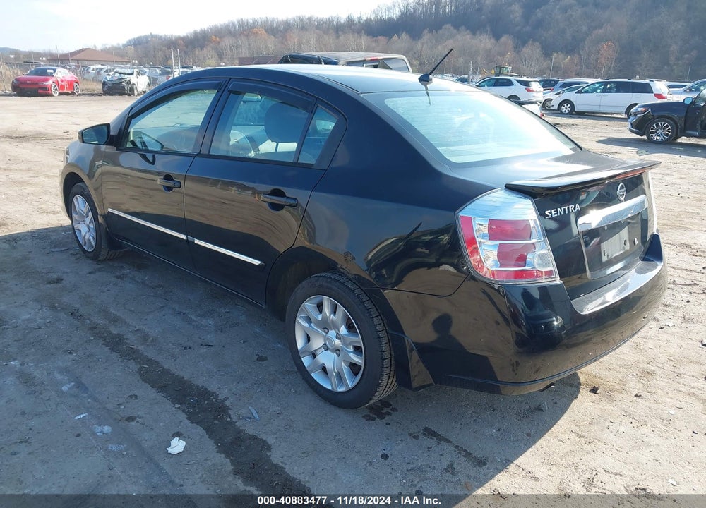 2012 NISSAN SENTRA 2.0 S VIN: 3N1AB6AP9CL714166
