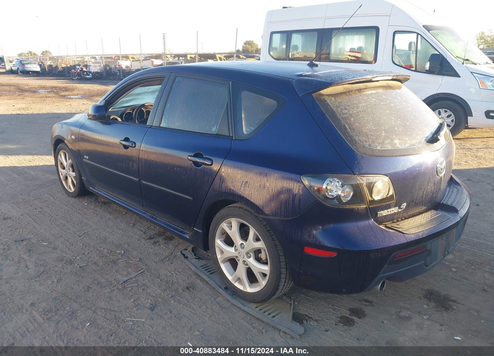 2008 MAZDA 3 S GRAND TOURING VIN: JM1BK344081174030