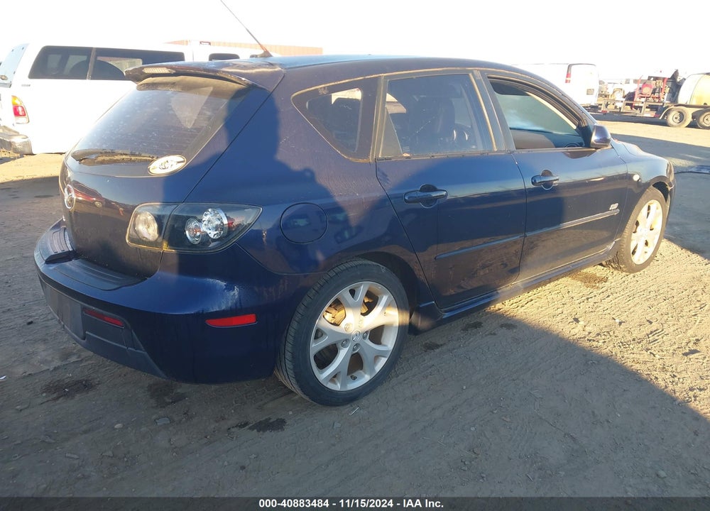 2008 MAZDA 3 S GRAND TOURING VIN: JM1BK344081174030