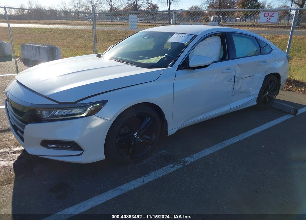 2019 HONDA ACCORD SPORT VIN: 1HGCV1E32KA005822