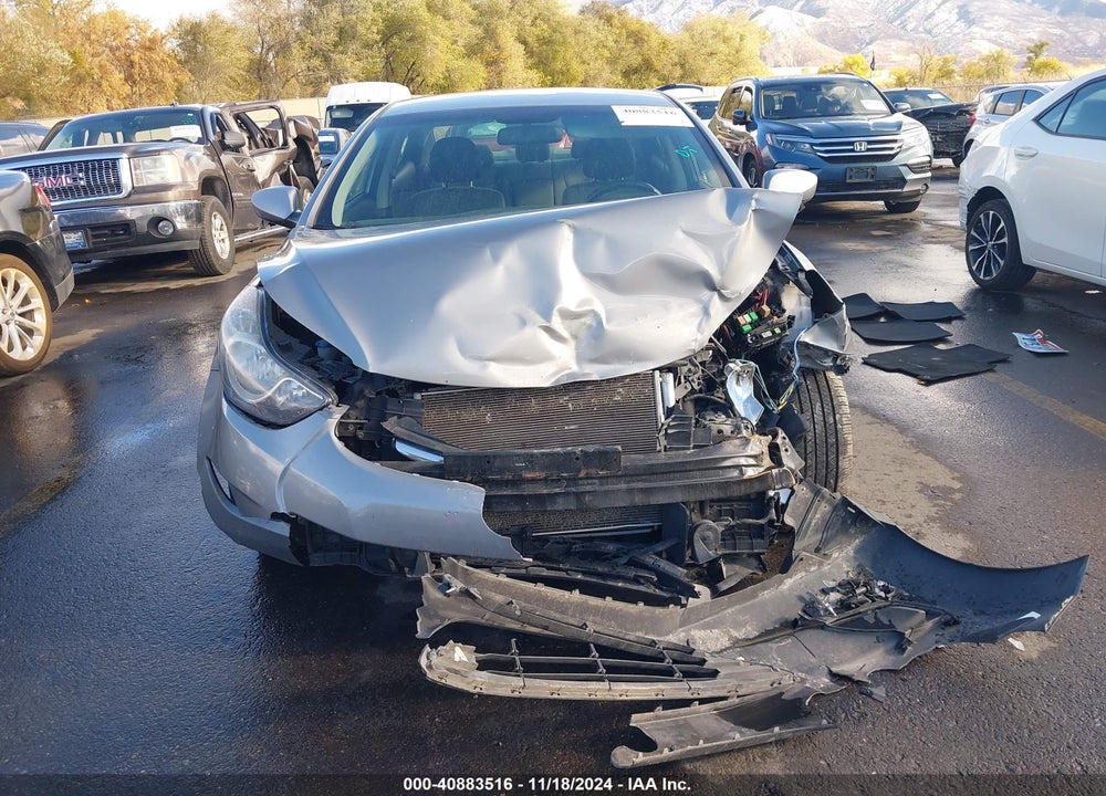 2013 HYUNDAI ELANTRA GLS VIN: KMHDH4AE8DU996699