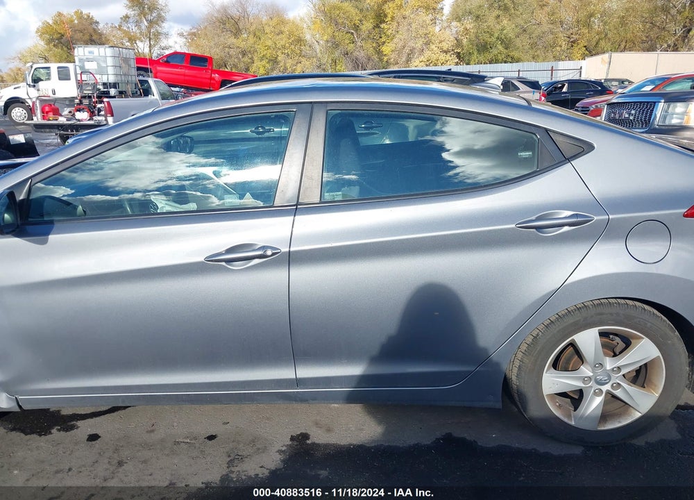 2013 HYUNDAI ELANTRA GLS VIN: KMHDH4AE8DU996699