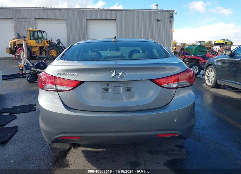 2013 HYUNDAI ELANTRA GLS VIN: KMHDH4AE8DU996699