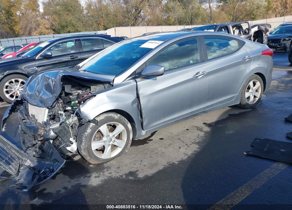 2013 HYUNDAI ELANTRA GLS VIN: KMHDH4AE8DU996699