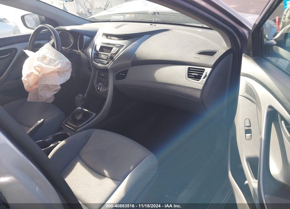 2013 HYUNDAI ELANTRA GLS VIN: KMHDH4AE8DU996699