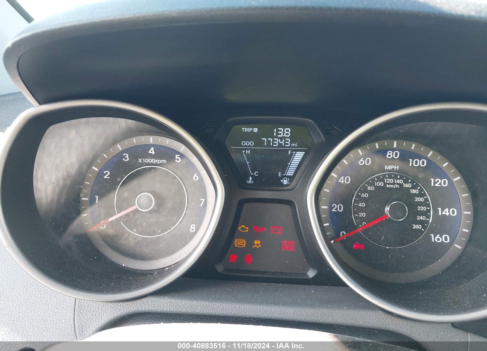 2013 HYUNDAI ELANTRA GLS VIN: KMHDH4AE8DU996699