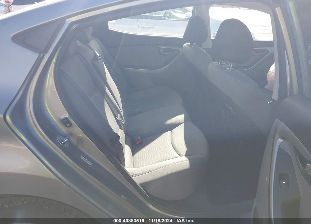 2013 HYUNDAI ELANTRA GLS VIN: KMHDH4AE8DU996699