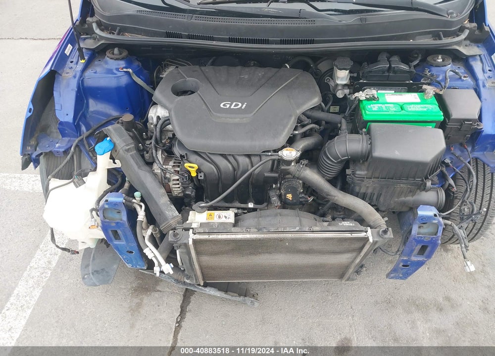 2012 HYUNDAI ACCENT GLS VIN: KMHCU4AE9CU226453