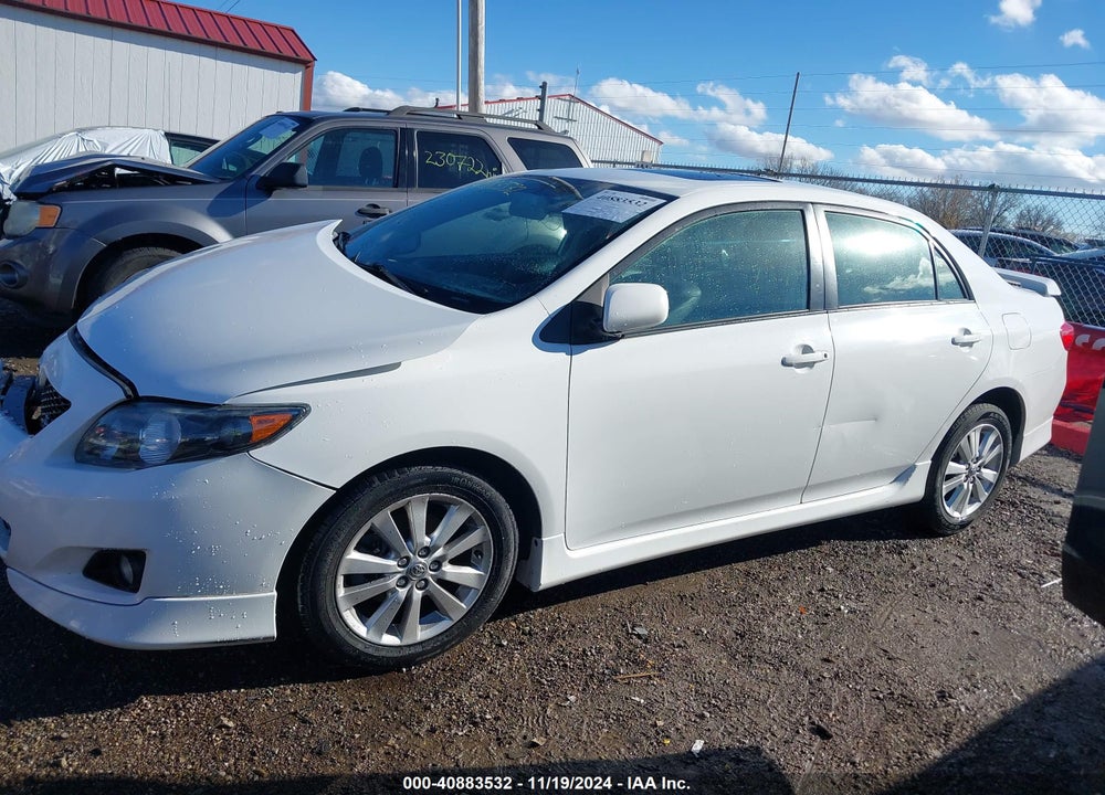 2009 TOYOTA COROLLA S VIN: 1NXBU40EX9Z107459
