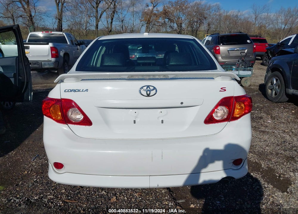 2009 TOYOTA COROLLA S VIN: 1NXBU40EX9Z107459