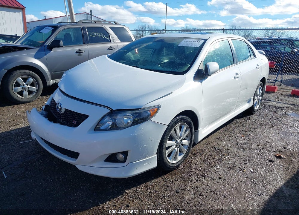 2009 TOYOTA COROLLA S VIN: 1NXBU40EX9Z107459