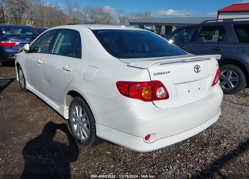 2009 TOYOTA COROLLA S VIN: 1NXBU40EX9Z107459