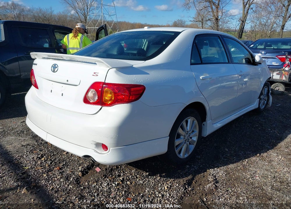 2009 TOYOTA COROLLA S VIN: 1NXBU40EX9Z107459