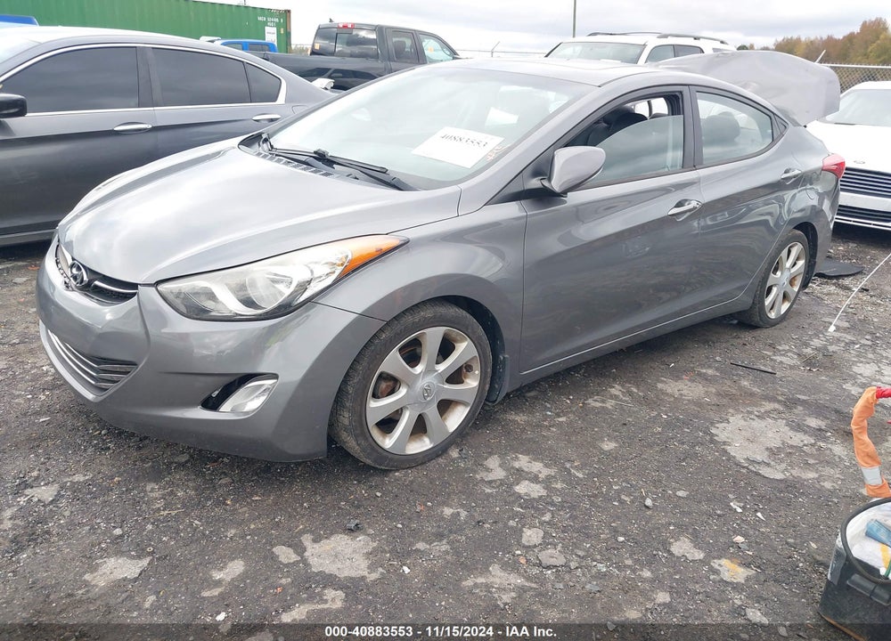 2013 HYUNDAI ELANTRA LIMITED VIN: 5NPDH4AE7DH293920