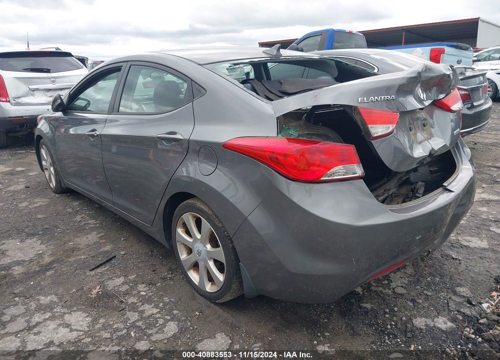 2013 HYUNDAI ELANTRA LIMITED VIN: 5NPDH4AE7DH293920