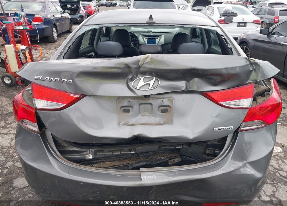 2013 HYUNDAI ELANTRA LIMITED VIN: 5NPDH4AE7DH293920