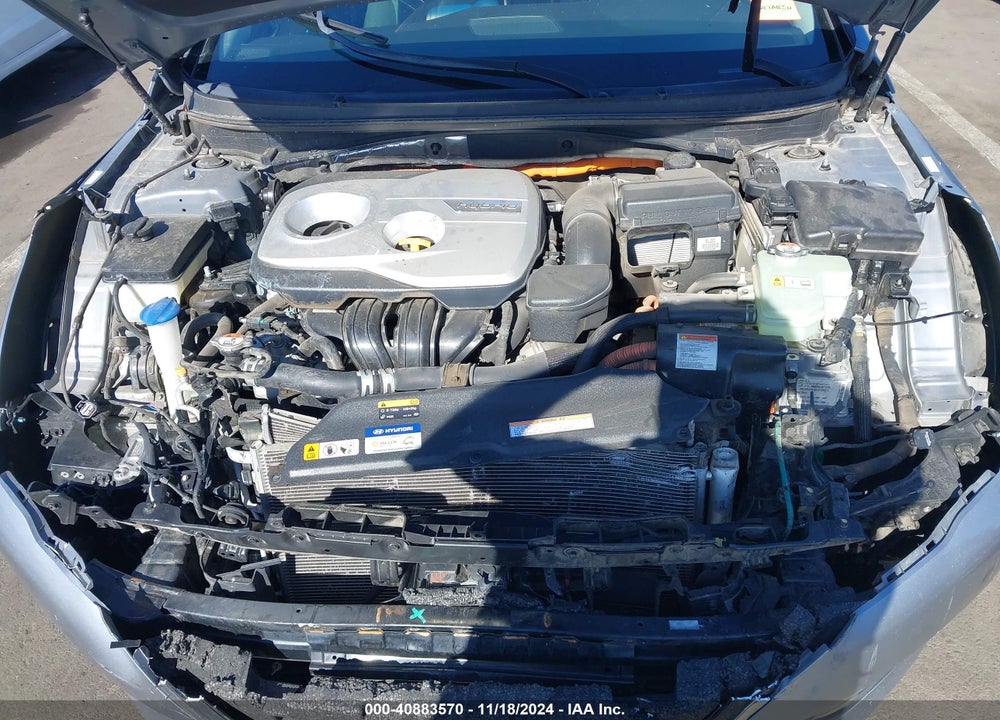 2016 HYUNDAI SONATA HYBRID LIMITED VIN: KMHE34L16GA010508