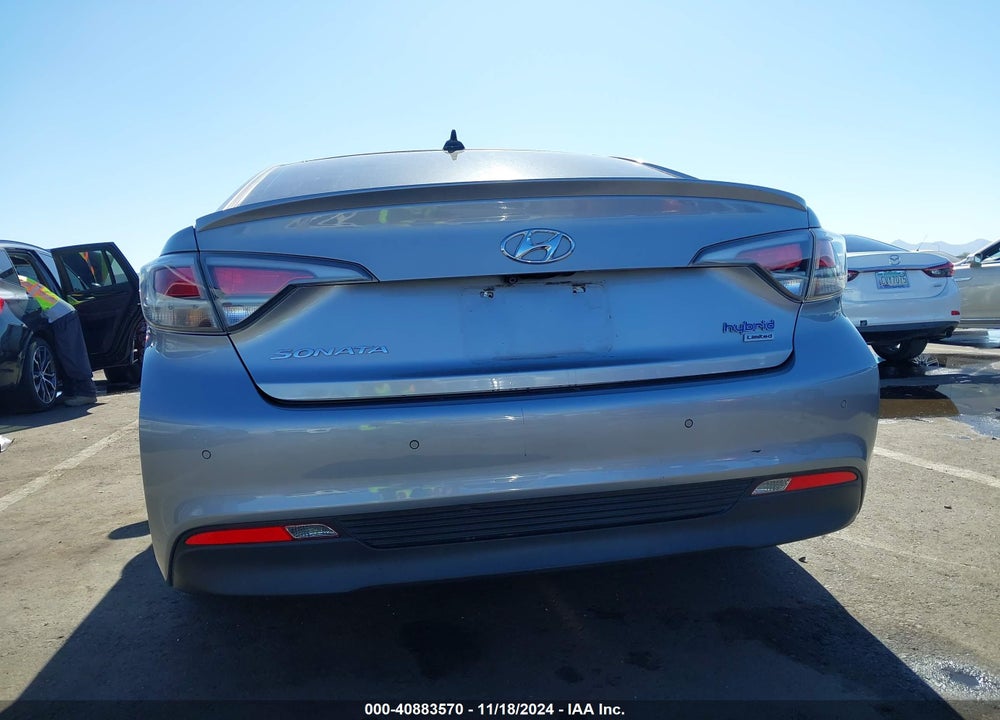 2016 HYUNDAI SONATA HYBRID LIMITED VIN: KMHE34L16GA010508