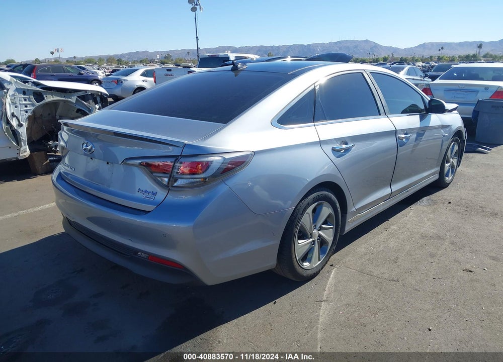 2016 HYUNDAI SONATA HYBRID LIMITED VIN: KMHE34L16GA010508