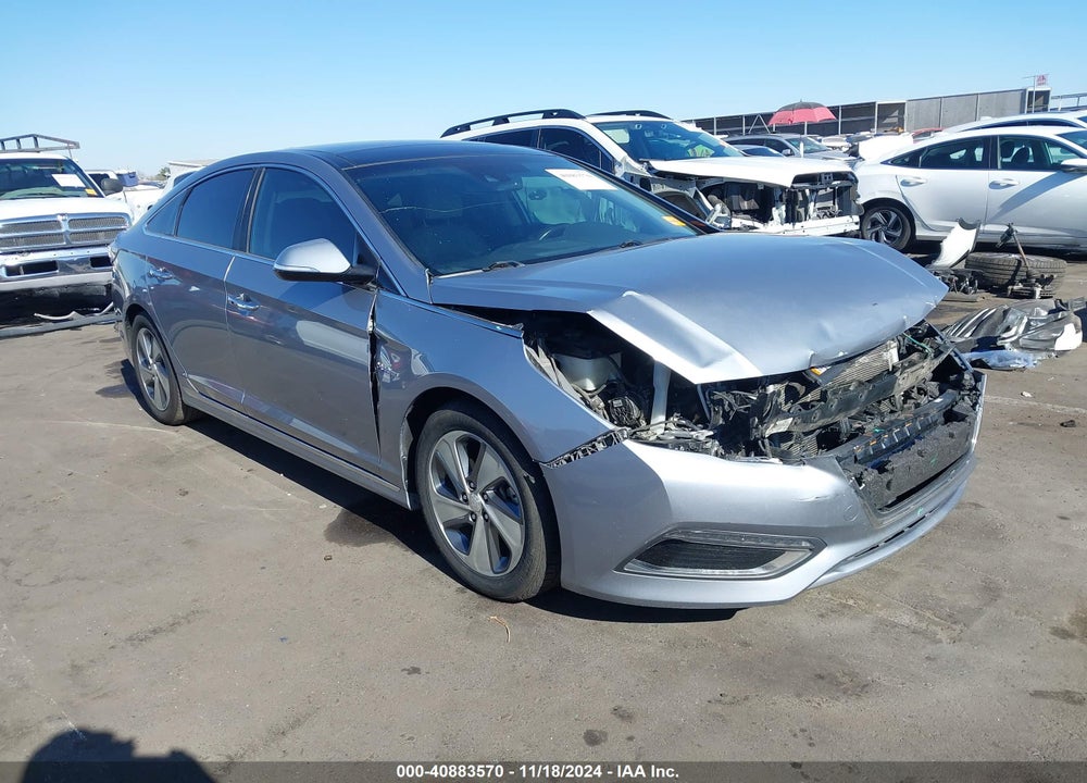 2016 HYUNDAI SONATA HYBRID LIMITED VIN: KMHE34L16GA010508