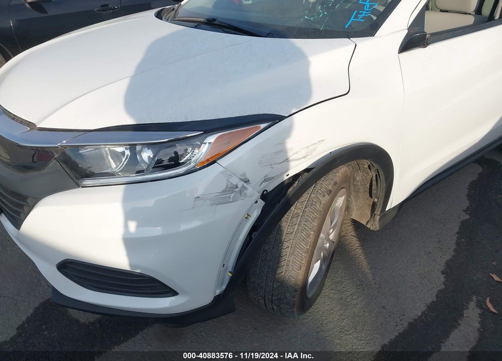 2021 HONDA HR-V 2WD LX VIN: 3CZRU5H39MM708722
