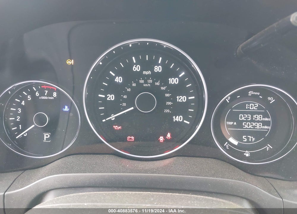 2021 HONDA HR-V 2WD LX VIN: 3CZRU5H39MM708722