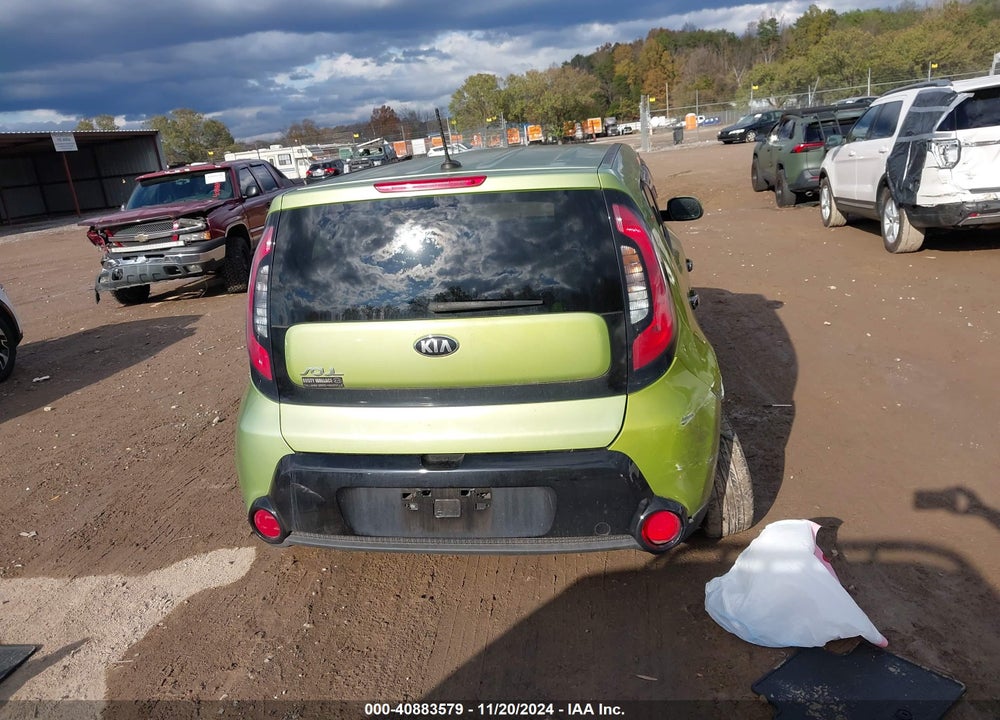 2016 KIA SOUL VIN: KNDJN2A24G7822674