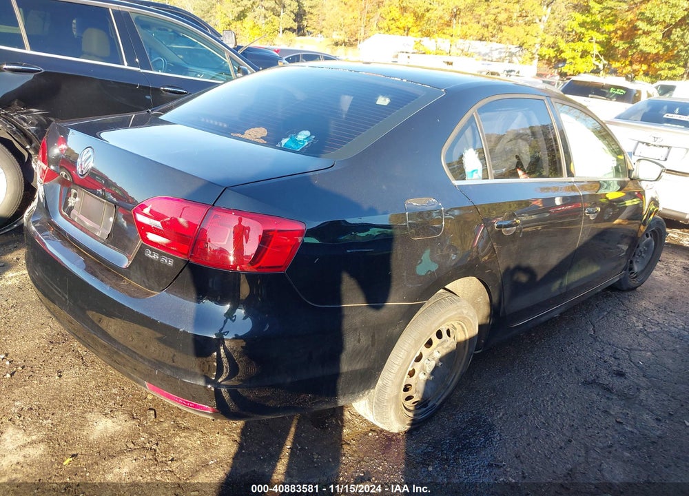 2013 VOLKSWAGEN JETTA 2.5L SE VIN: 3VWDX7AJ0DM443830