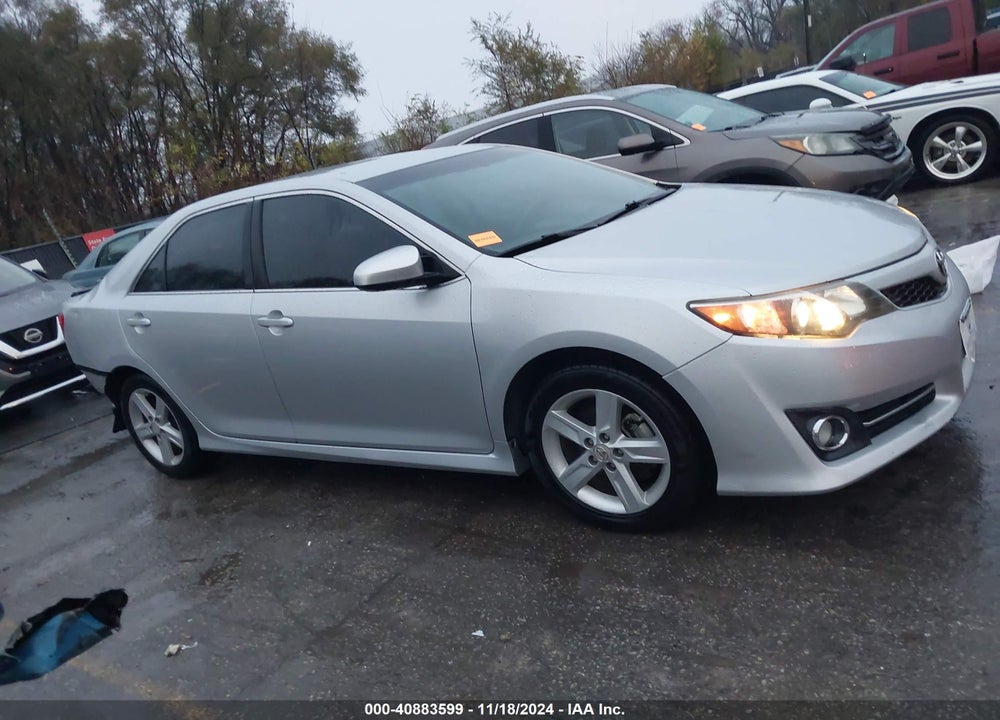 2012 TOYOTA CAMRY SE VIN: 4T1BF1FK5CU508723