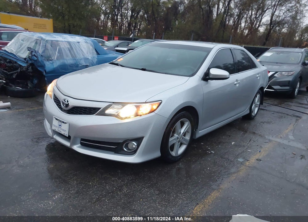 2012 TOYOTA CAMRY SE VIN: 4T1BF1FK5CU508723