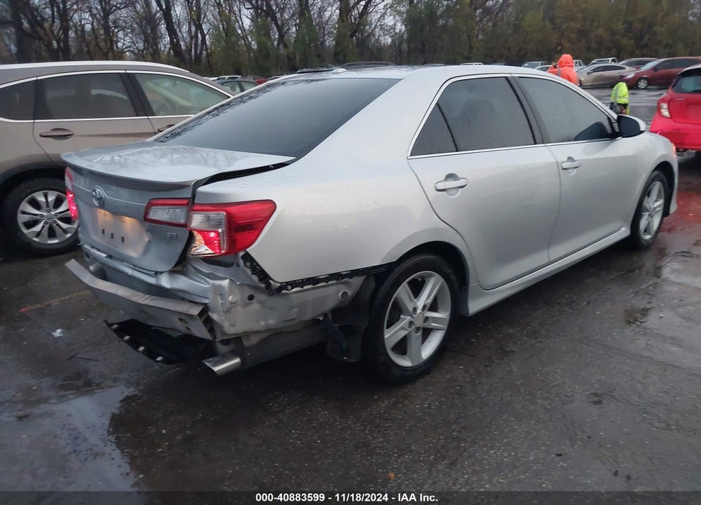 2012 TOYOTA CAMRY SE VIN: 4T1BF1FK5CU508723