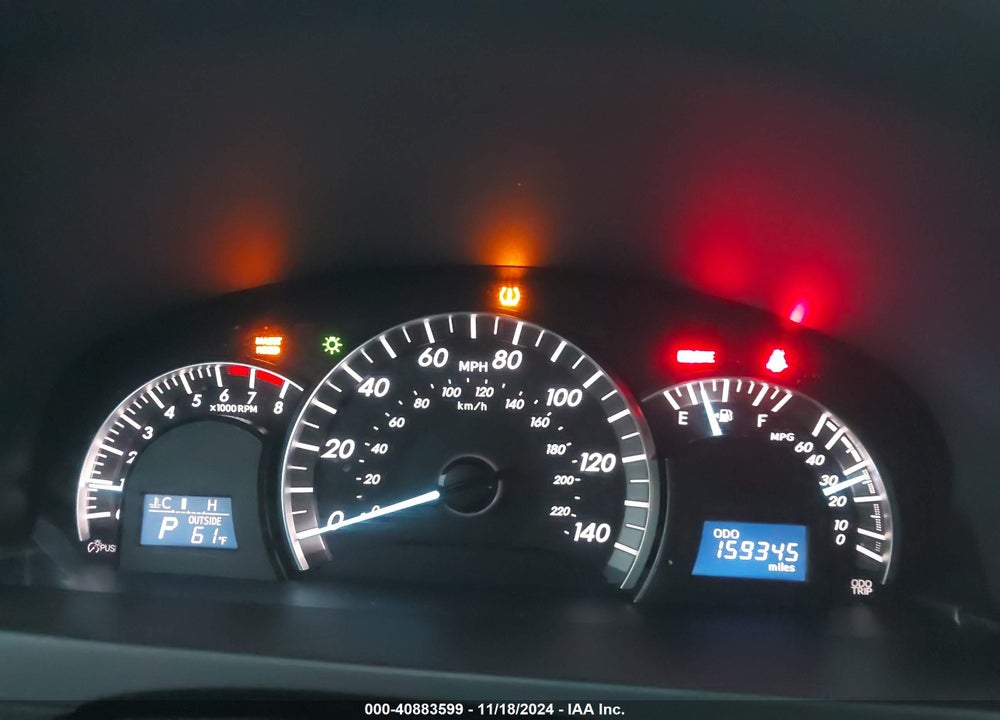 2012 TOYOTA CAMRY SE VIN: 4T1BF1FK5CU508723
