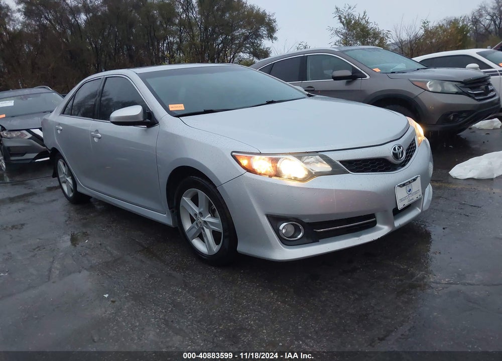 2012 TOYOTA CAMRY SE VIN: 4T1BF1FK5CU508723
