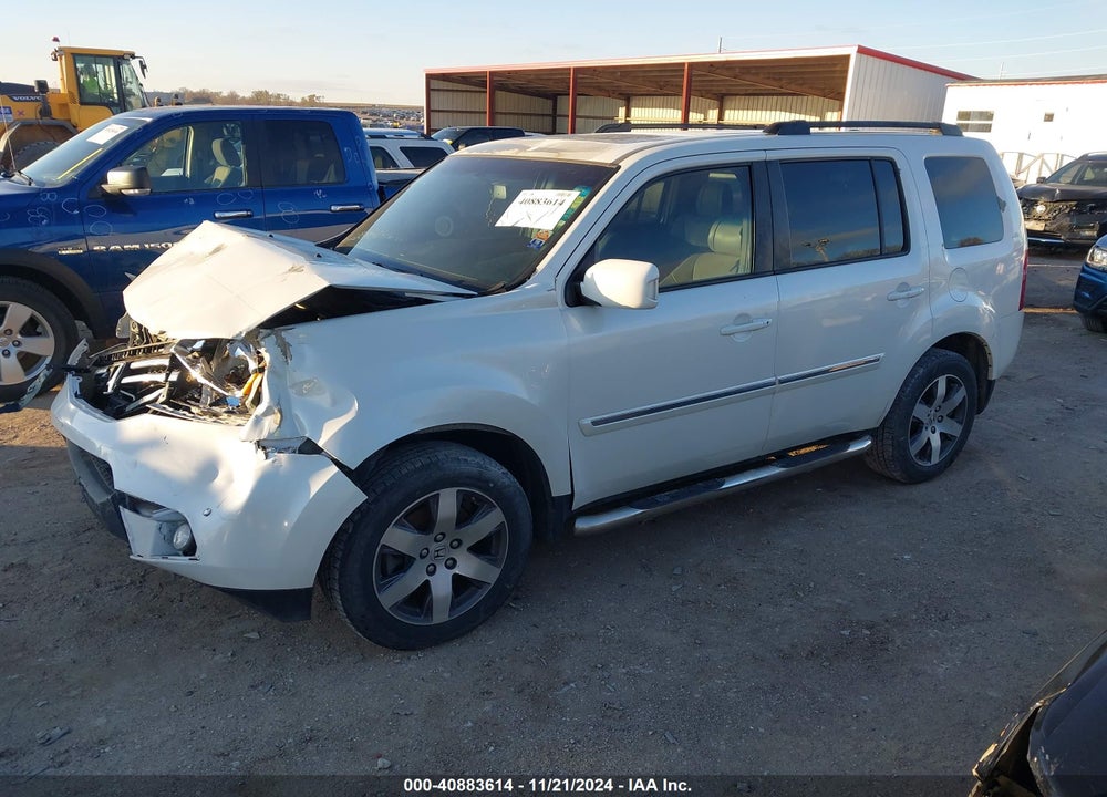 2015 HONDA PILOT TOURING VIN: 5FNYF4H92FB012480