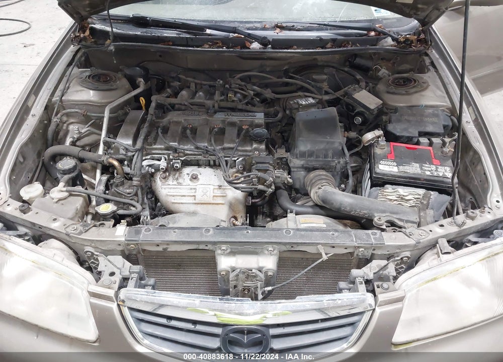 2002 MAZDA 626 LX VIN: 1YVGF22C525298724