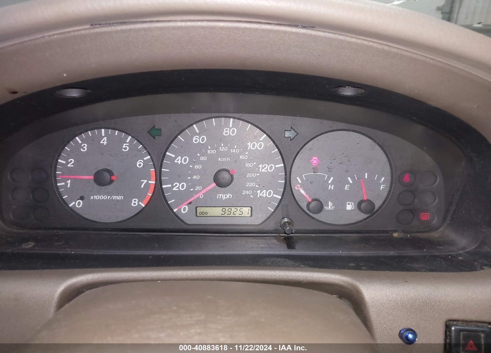 2002 MAZDA 626 LX VIN: 1YVGF22C525298724